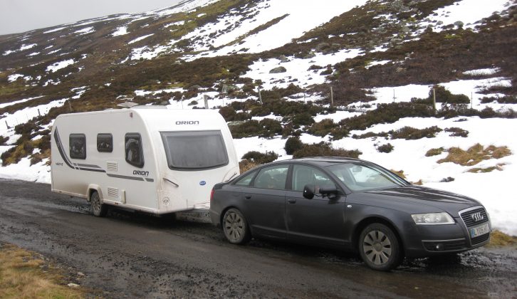 Sammy Faircloth gives tips on family skiiing holidays in Scotland with the caravan