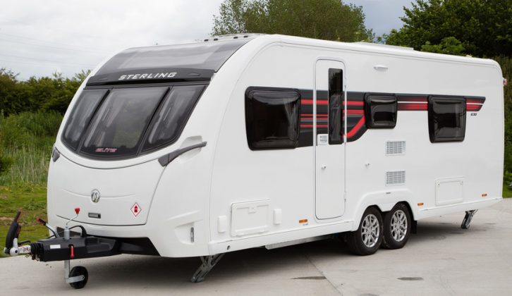 We test the six-berth twin-axle Sterling Elite 630, designed both for families and for luxury-seeking couples