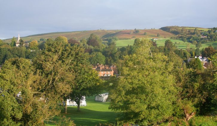 Stay near Kington and follow The Offa's Dyke Trail along the Welsh border