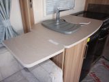 The Lunar Clubman SE has thoughtful design touches, such as this worktop extension flap