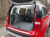 For yet more boot space, the rear seats can be tumbled forward or removed