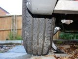 Ensure the tyre depth is legal around the entire circumference of your caravan's tyres