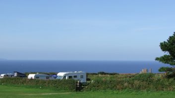 Stay at Beacon Cottage Farm Touring Park and you can walk to the bakery at St Agnes to buy Cornish Pasties