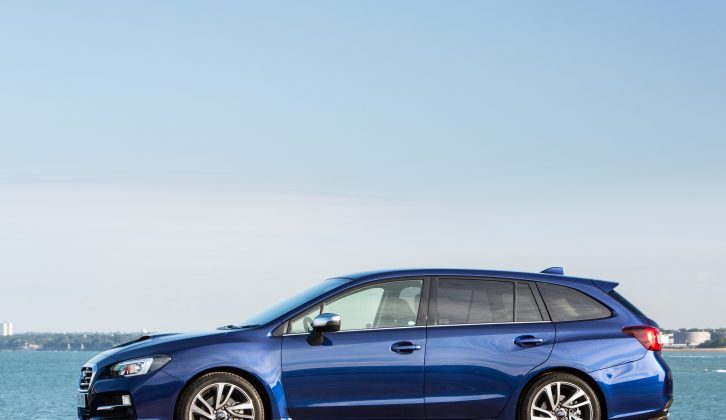The Levorg is 4690mm long and has a kerbweight of 1554kg
