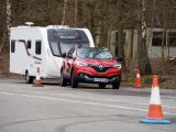 The Renault Kadjar did well in our lane-change towing test