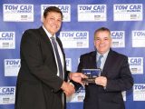 Suzuki's head of press and PR, Alun Parry, took home the Vitara's trophy for Best Ultralight Tow Car