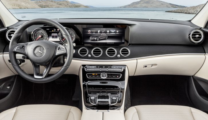 Cabin space and quality are fabulous, but how would you feel when sat here if the car was driving itself?