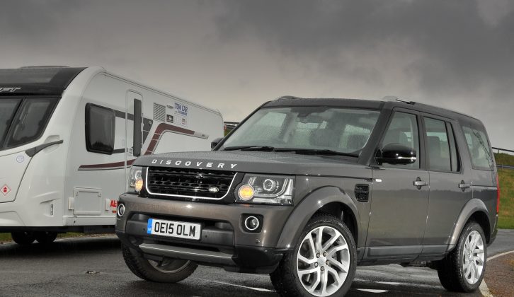 The Land Rover Discovery 3.0 SDV6 Graphite won the 1900kg+ weight category at our 2016 Tow Car Awards