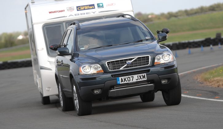 The Volvo XC90 makes a brilliant tow car: it’s very stable, and the D5 engine offers tremendous pulling power