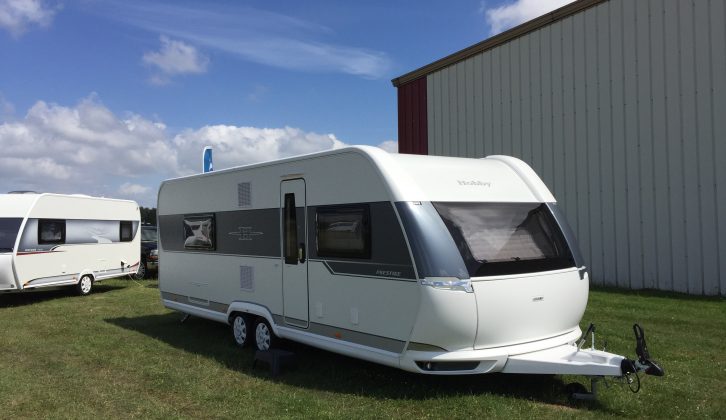The twin-axle Hobby Prestige 660 WFC is new for 2017