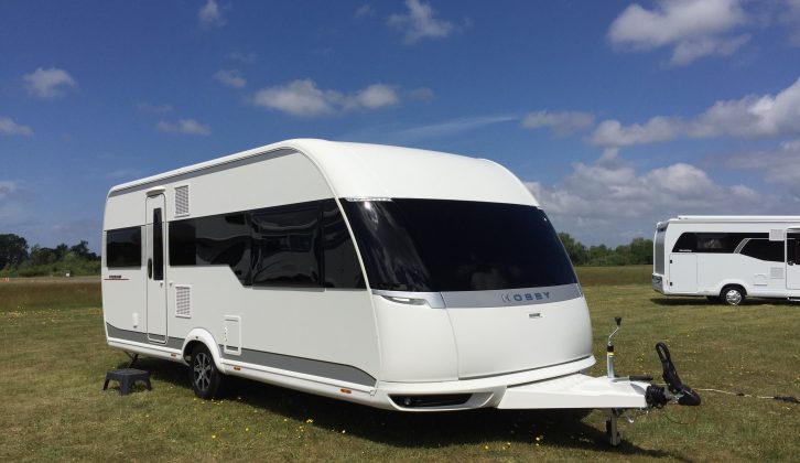 Before you even step inside, the 2017 Hobby Premium 560 UL looks to be a very special caravan