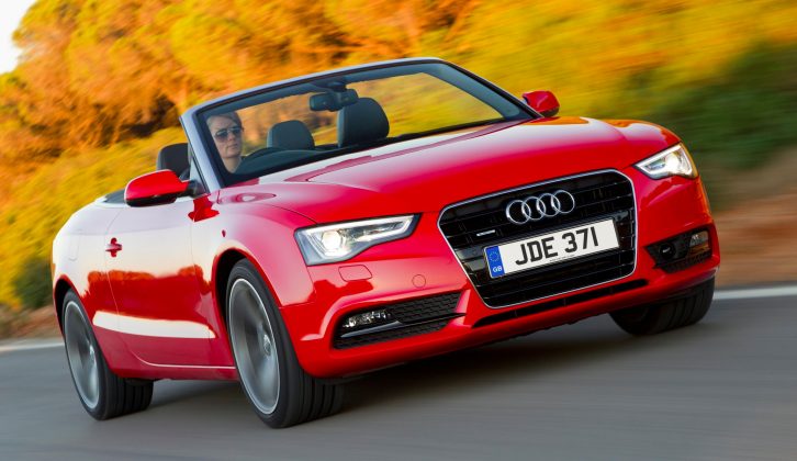 The matching ratios for the Audi A5 Cabriolet are impressive