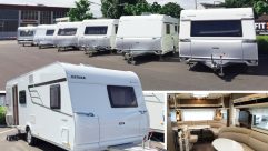 Get inside the latest 2017-season caravans for sale from Hymer and Eriba