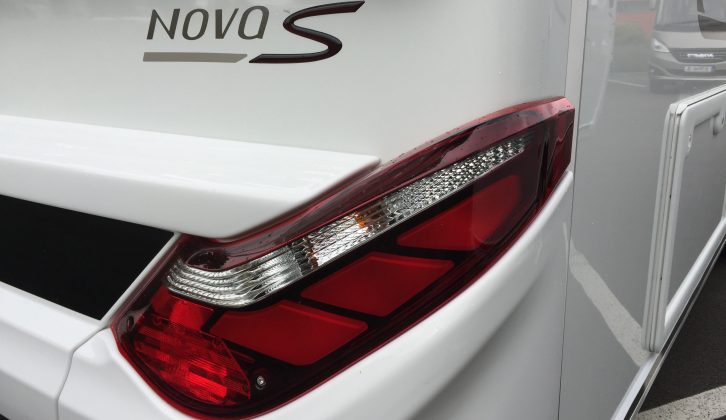 The wraparound LED rear lights have been inspired by the motoring industry