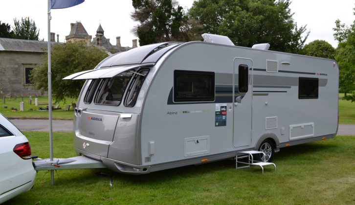 The 613UL Colorado is the twin-single-bed model in the new Adria Alpina range