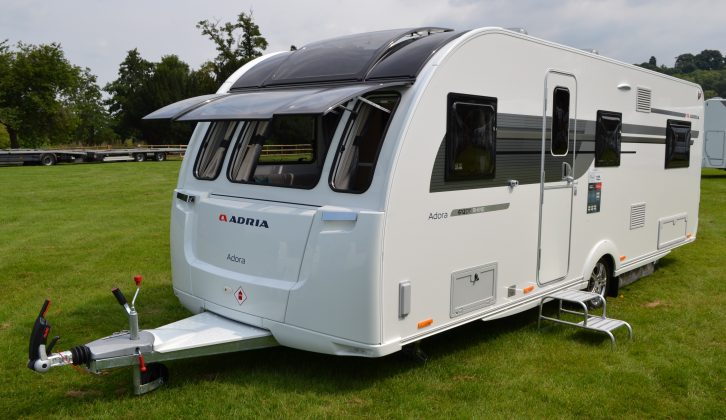 The 612DT Rhine is the only six-berth model in the Adora range for 2017
