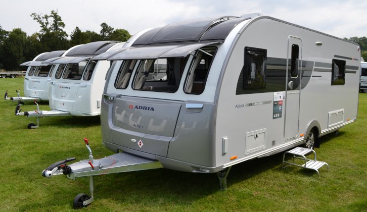 The Adora 613UT Thames is one of two Platinum Collection models in the new range of Adria caravans