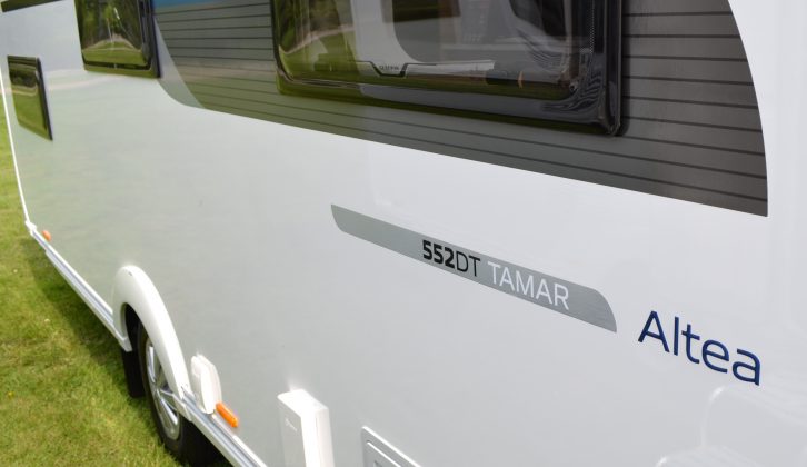 The Adria Altea 552DT Tamar is one of only two six-berth models in this entry-level range