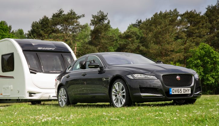 The towball limit is 100kg and the XF has a 2000kg towing limit