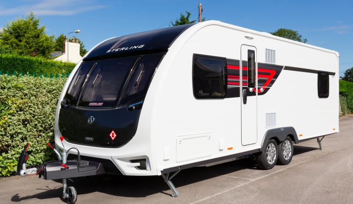 The Sterling Eccles 635 is a mid-market, four-berth, twin-axle model that's new for 2017