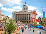 Nottingham's Old Market Square will be transformed into a beach at the end of the month!