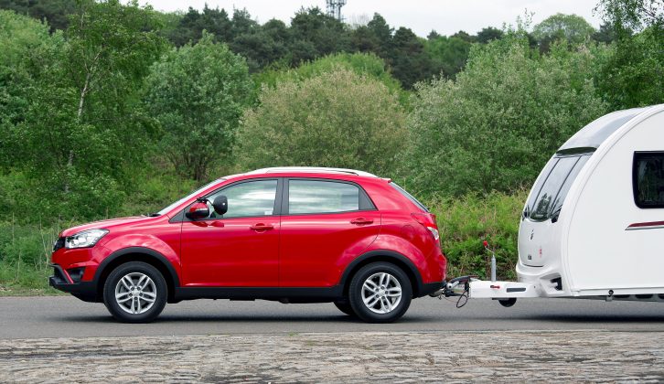 The Korando stands 441cm long and has a 1701kg kerbweight