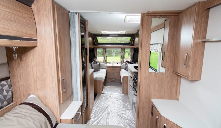 Note the smart 'dressing table' in the offside corner – it has a thoughtfully-located TV point
