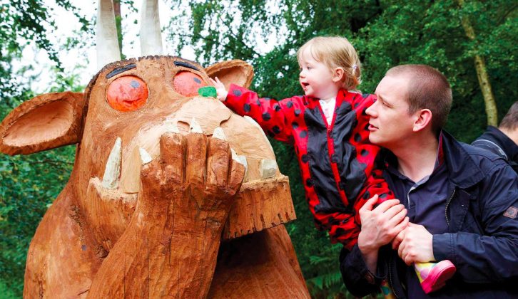 Be inspired to take a Gruffalo-themed caravan holiday to delight your little ones