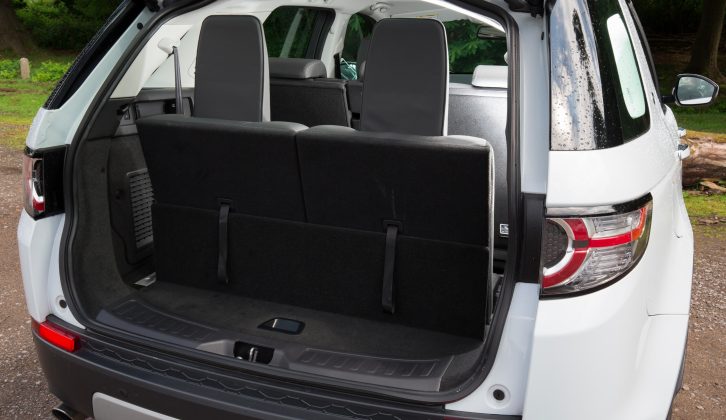 With all seven seats in place, there's just a 194-litre boot for your touring kit