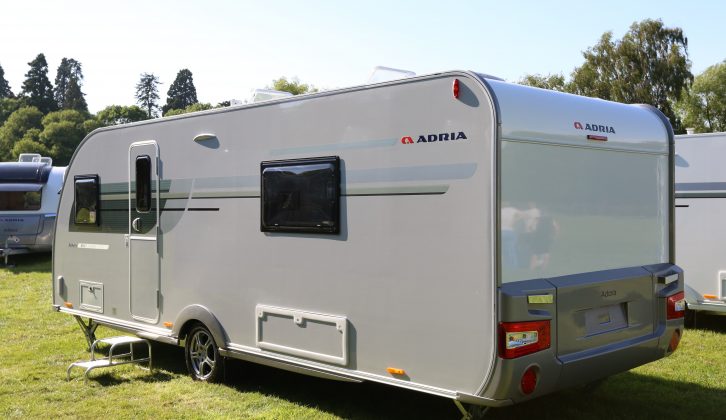 With a shipping length of 8.36m, the Adora 613 UT Thames is long for a single-axle caravan