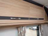 There's graphite detailing on the overhead lockers in the Coachman Pastiche 520
