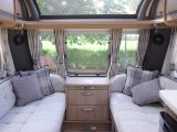 You also get an airy lounge in the Coachman VIP 565, as you'll see when you watch Practical Caravan TV this week!