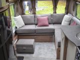 2017-season Alarias feature this comfy L-shaped lounge, ideal for seasonal touring