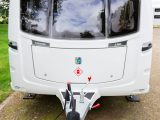 There's a good-sized front gas locker – read more in the Practical Caravan Coachman Vision 450 review