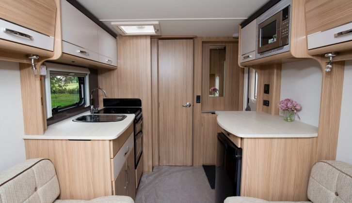 The revised layout gives the Vision 450 an elegant 'entrance hall'