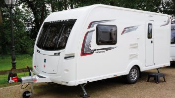 As standard, you get high-spec kit such as alloy wheels and an AKS hitch on the 2017 Coachman Vision 450