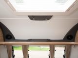 A panoramic front sunroof wasn’t fitted to our test caravan, but it’s available as a £500 option