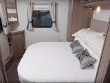 The central washroom and rear island bed layout really makes this van – find out more on Practical Caravan TV