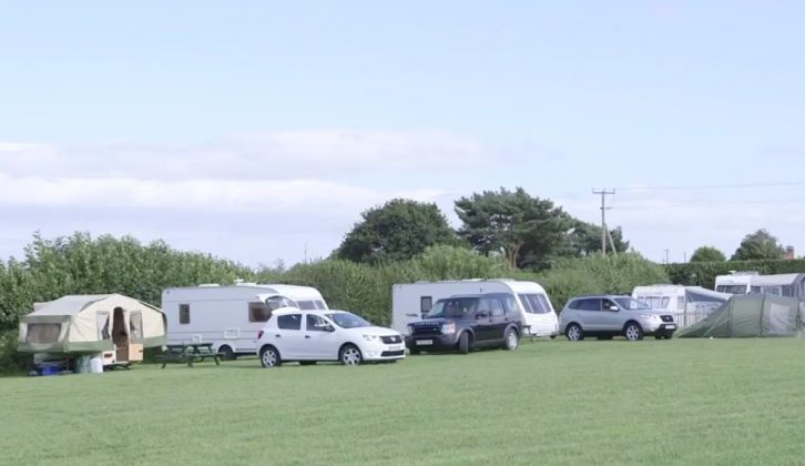 We visit Elm Cottage Touring Park, one of the campsites in our Top 100 Sites Guide 2016