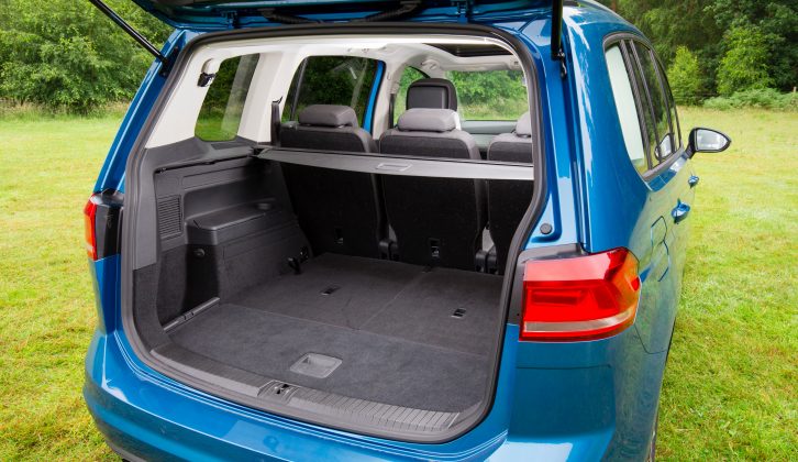 Boot space increases dramatically in five-seat mode, with a 99cm loading depth