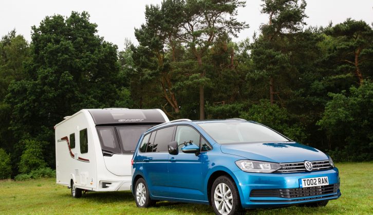 Is the latest VW Touran the best MPV for towing a caravan?