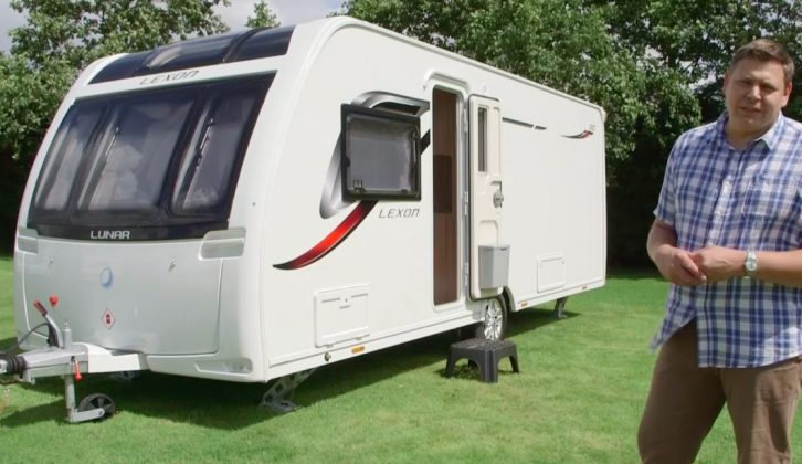 The Lunar Lexon 560 has been updated for 2017 – see it this week on Practical Caravan TV
