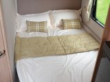 Access to the fixed nearside double bed is limited – read more in the Practical Caravan Elddis Avanté 840 review