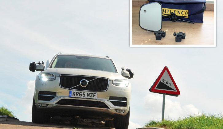 We put these Milenco Grand Aero 3 towing mirrors through their paces at our 2016 Tow Car Awards testing