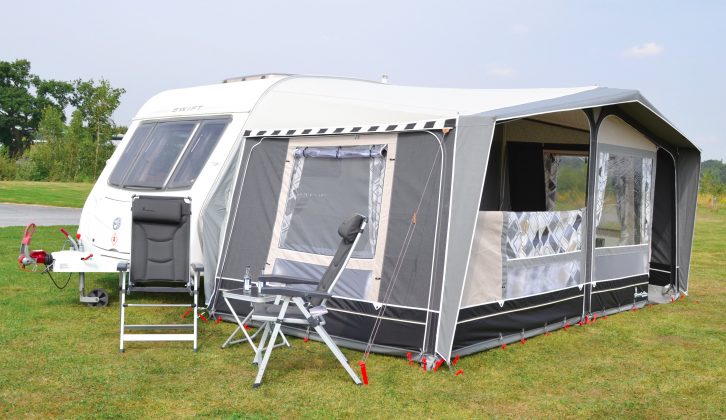 This Isabella awning is put to the test in our latest magazine