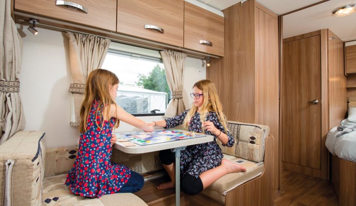 Kids will love having their own space in the 6 FB's dinette