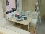 Tune in to see the family-friendly dinette and fixed bunks of this Coachman caravan