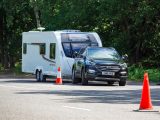 The Hyundai Santa Fe is a car we'd be happy to tow a caravan with over long distances