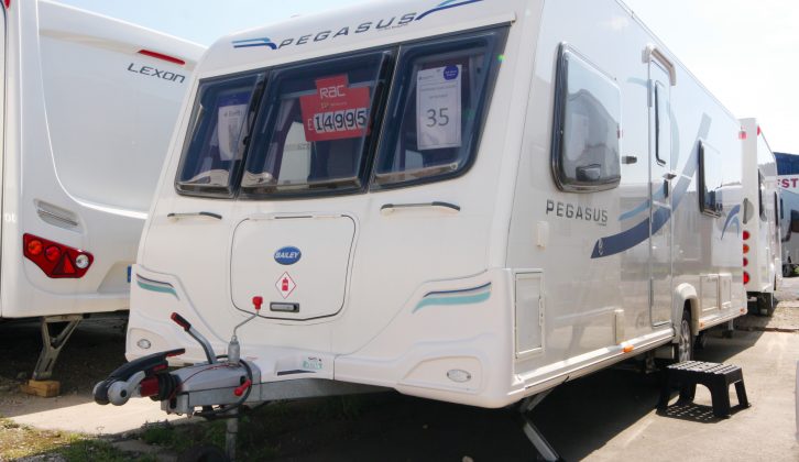 At the time of writing, this 2013 Bailey Pegasus II Verona carried a £14,995 price tag