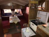 Rob Finney's 1965 CarCruiser Clipper has a generous front dinette